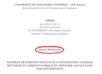 Manuel Bompard's PhD thesis